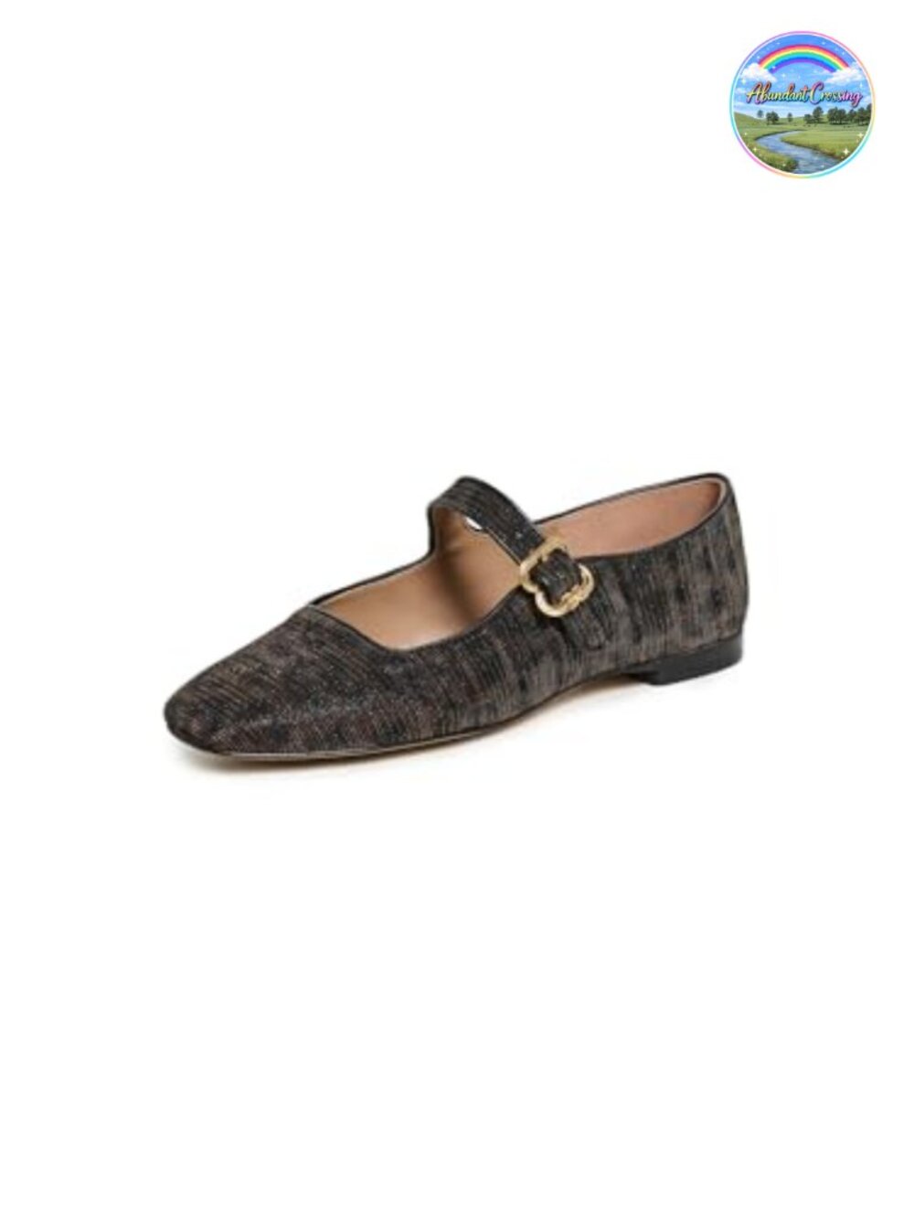 Sam Edelman Michaela Mary Jane Flats - Leopard Print, Buckle, Low Heel